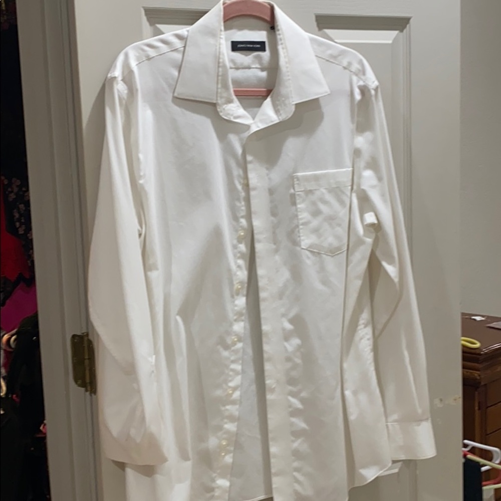 White button down dress shirt